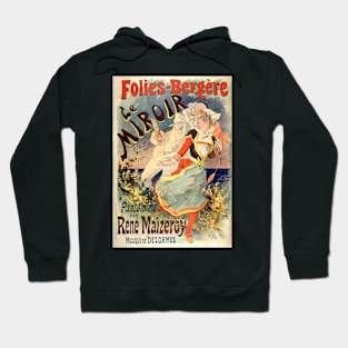 Le Miroir Pantomime Vintage French Advertising Hoodie